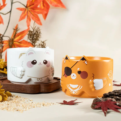 Premium ceramic mug featuring Hua Cheng & Xie Lian from Heaven Official's Blessing (TGCF). High-quality collectible drinkware for fans. 