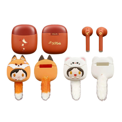 Official TGCF plush case and wireless earbuds. Soft, protective Heaven Official's Blessing merchandise featuring premium design. 