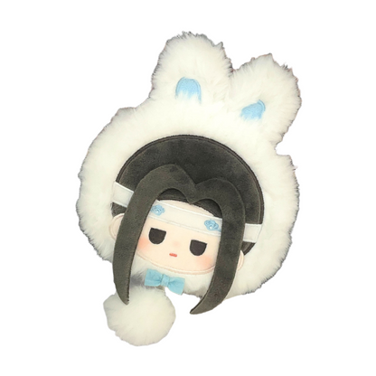 [Official] Mo Dao Zu Shi (MDZS) | Gusu Rabbit Plush Coin Purse (4.72 in) Lan Wangji