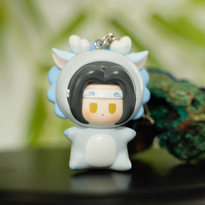 [Official] Mo Dao Zu Shi (MDZS) | Nai Hu Hu Dragon Series Figure Keychain (1.97 in)