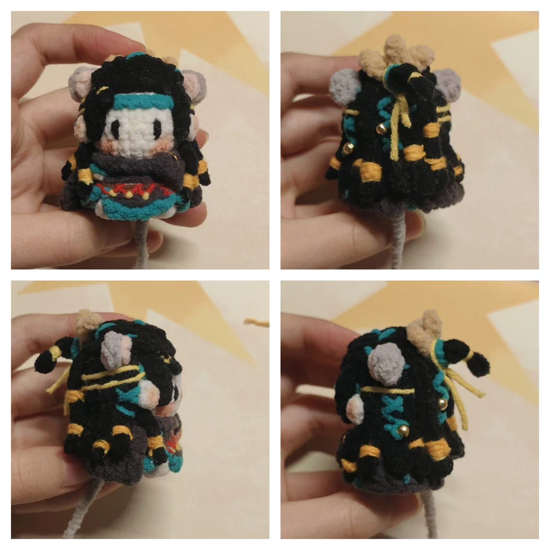 Where Winds Meet | Hand-Crocheted Wuxia Sect Mini Figures (1.97 in)