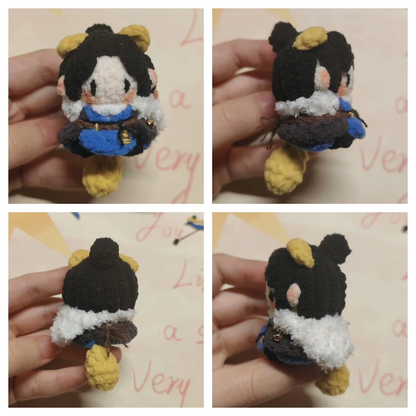 Where Winds Meet | Hand-Crocheted Wuxia Sect Mini Figures (1.97 in)