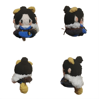 Where Winds Meet | Hand-Crocheted Wuxia Sect Mini Figures (1.97 in) Tianquan (male)