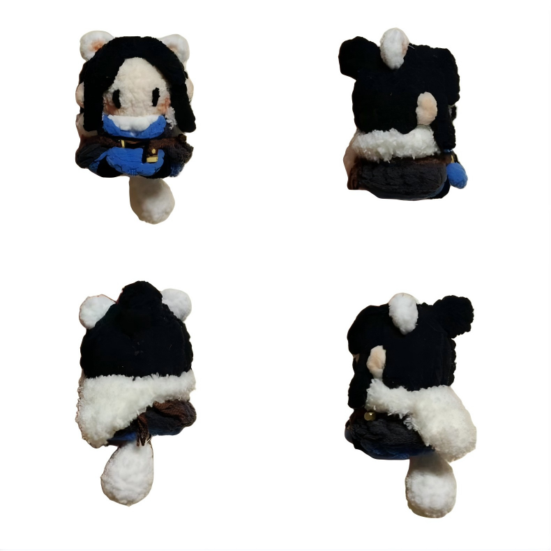 Where Winds Meet | Hand-Crocheted Wuxia Sect Mini Figures (1.97 in) Tianquan (female)