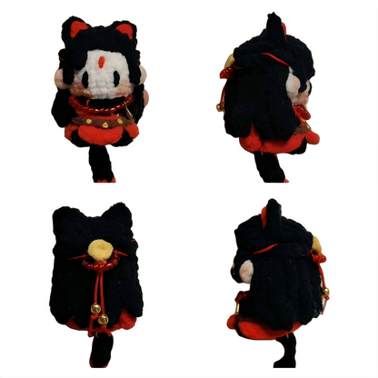Where Winds Meet | Hand-Crocheted Wuxia Sect Mini Figures (1.97 in) The Third Watch (male)