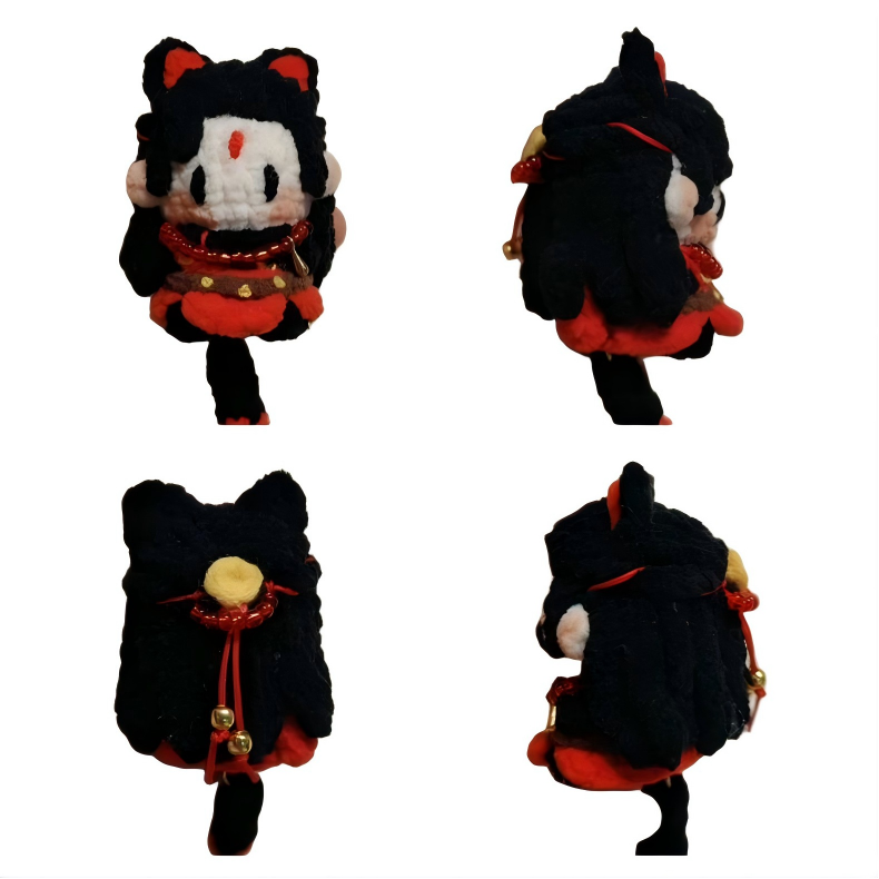 Where Winds Meet | Hand-Crocheted Wuxia Sect Mini Figures (1.97 in) The Third Watch (male)