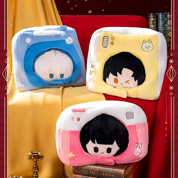 [Official] Link Click | 30cm Camera Plush Pillow (11.81 in)