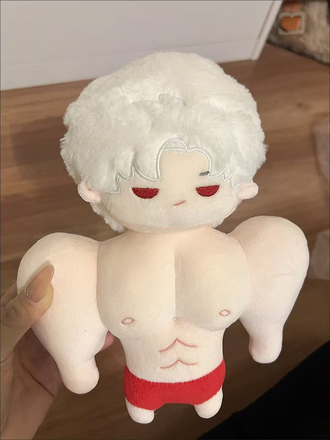 Love and Deepspace | Sylus Muscle Body Plush Doll 20CM (5Pcs) - Oriloot