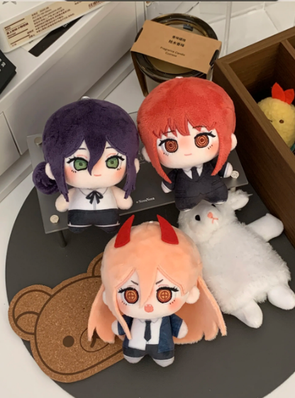 Chainsaw Man | 10CM Collectible Plush Dolls(3Pcs) All in