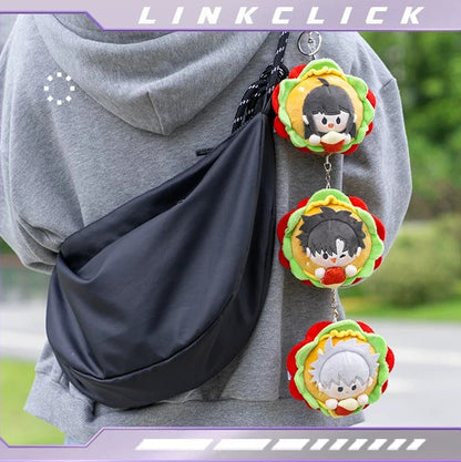 [Official] Link Click | Pull-String Wiggle Plush Mascot (3.94 in)