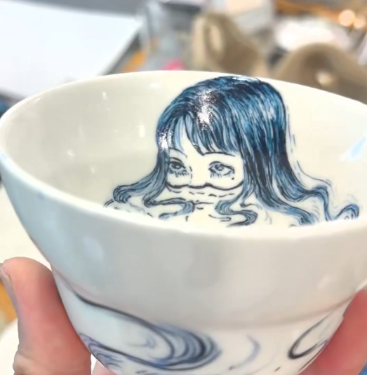Kawakami Tomie Ceramic cup&saucer