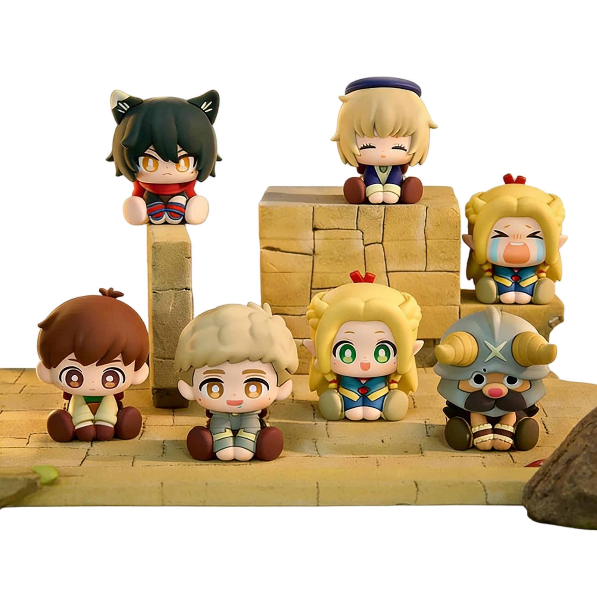 [Official] Delicious in Dungeon | Soft Vinyl Figure Blind Box(7 Pcs)