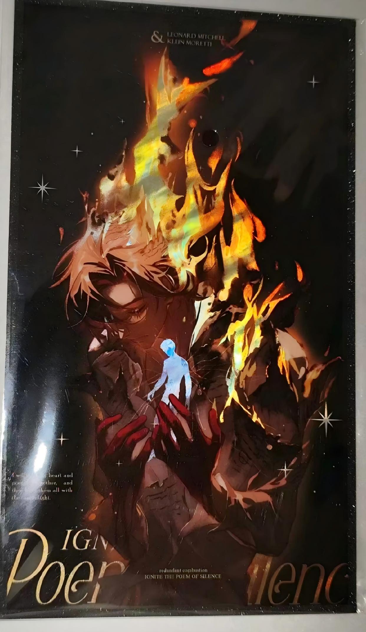 Lord of the Mysteries | Silent Hymn Double Glitter Shikishi Board - Klein & Leonard