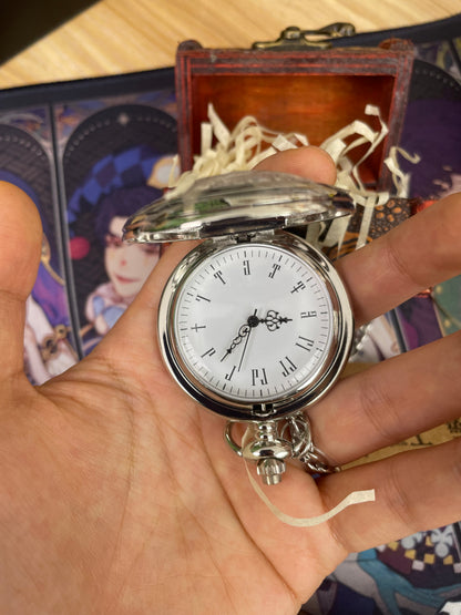 [Official] Lord of the Mysteries | Klein's Pocket Watch Silver Vintage Collectible