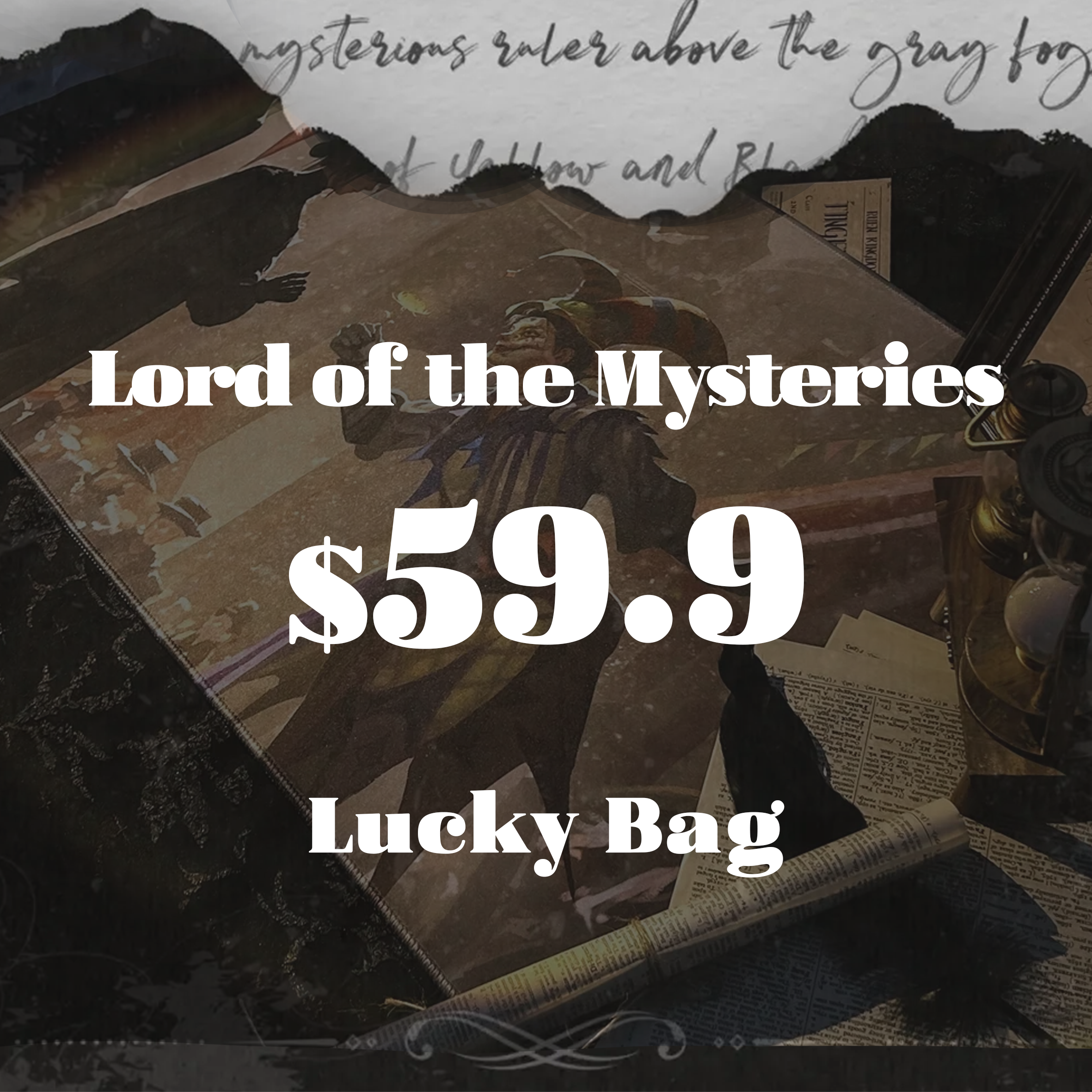 [Official] Lord of the Mysteries | Value-Packed 15-Piece Merch Mystery Bag - Limited to 3 Units