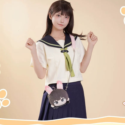 [Official] Link Click | Leisurely Holiday Plush Mini Crossbody Bag (4.72 in)