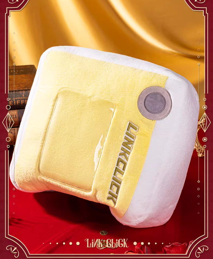 [Official] Link Click | 30cm Camera Plush Pillow (11.81 in)