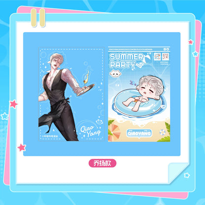 Zheng Jia Summer clear card two-piece set