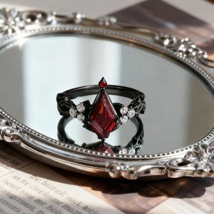 Love and Deepspace | Sylus Inspired Ring  Zircon Silver 925