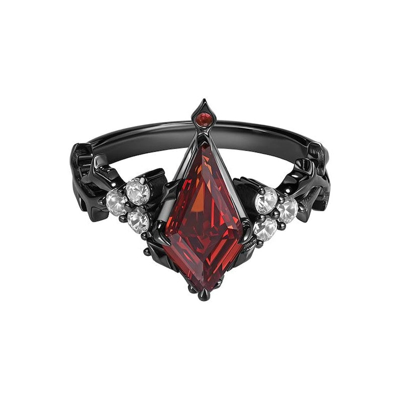 Love and Deepspace | Sylus Inspired Ring  Zircon Silver 925