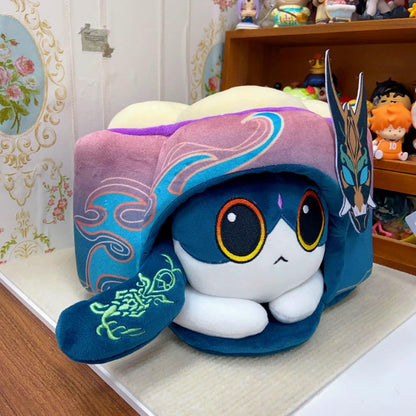 Genshin | xiao Cat Cake Plushie Toy Handmade (25CM)