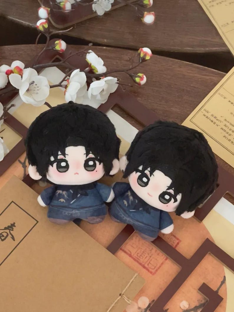 Where Winds Meet Jiang Yan & Jiang Wu Lang Plushies 10cm | Oriloot