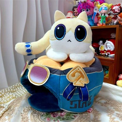 Honkai Stair Rail | Aventurine Handmade cat cake Plushie Toy(25cm)