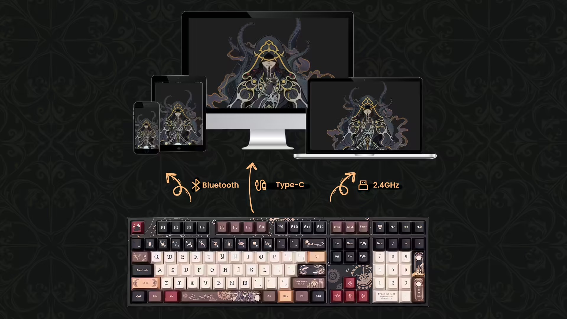 [Official] Lord of the Mysteries x Akko The Fool Mechanical Keyboard 8KHz
