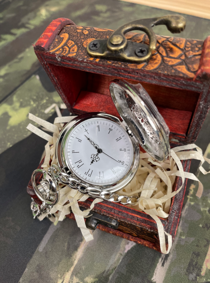 [Official] Lord of the Mysteries | Klein's Pocket Watch Silver Vintage Collectible