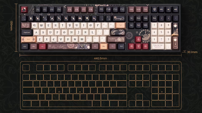 [Official] Lord of the Mysteries x Akko The Fool Mechanical Keyboard internal structure
