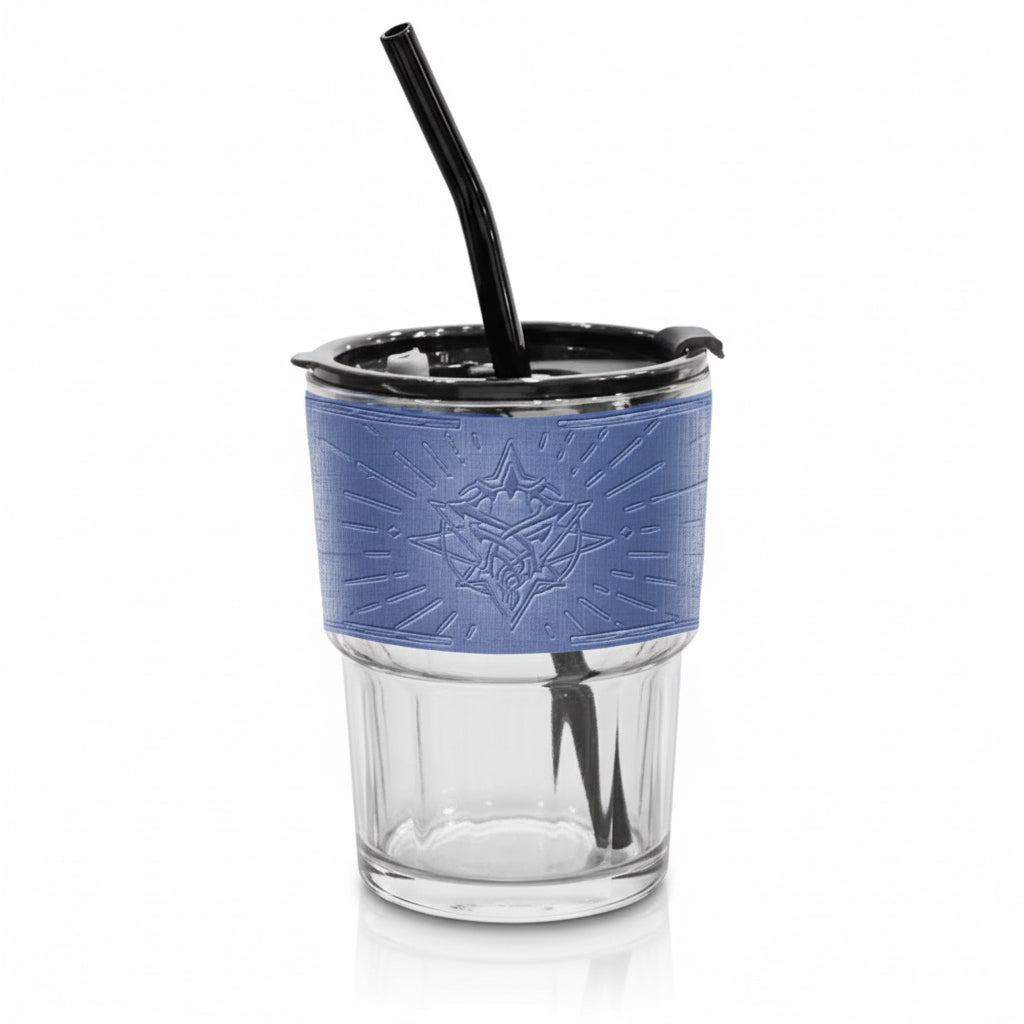 Official Lord of the Mysteries PrismLand Cafe 400 ml glass straw cup set