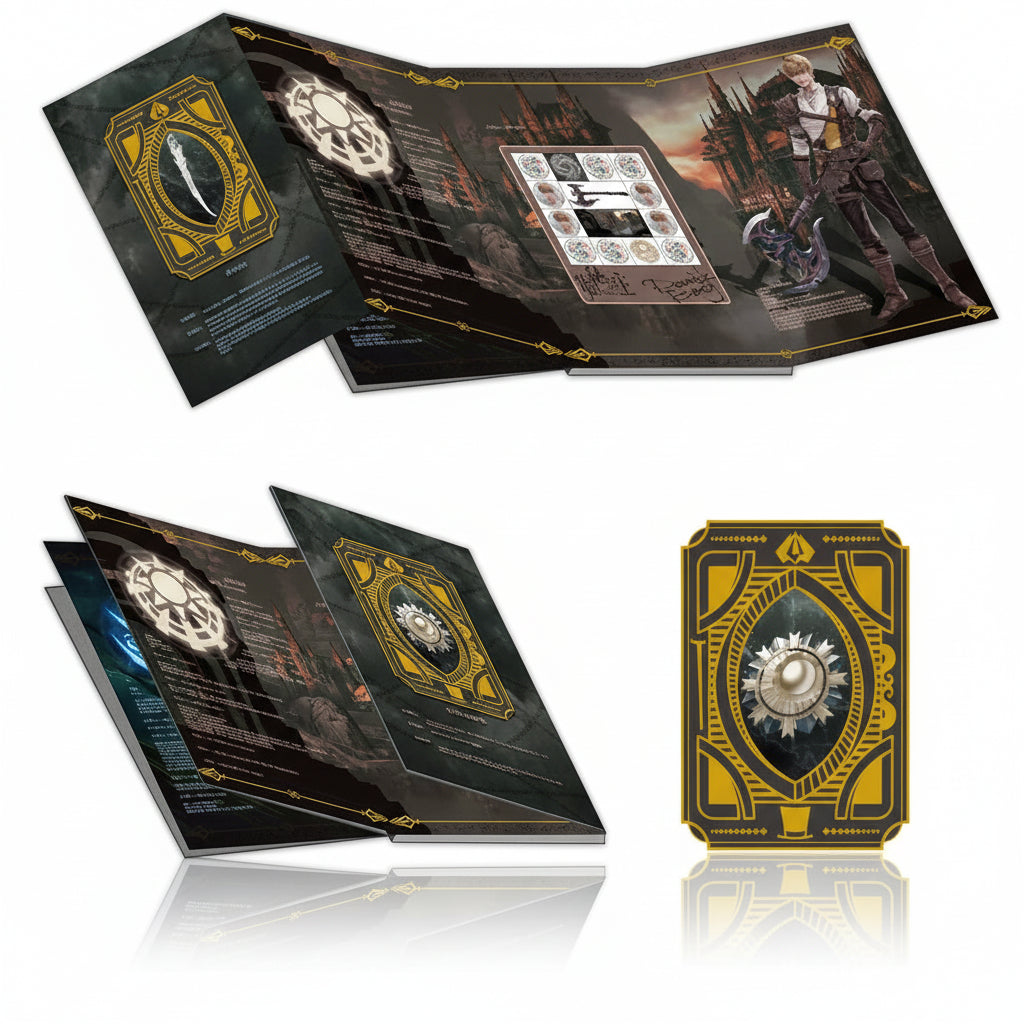 Official Lord of the Mysteries limited edition stamp hardcover album overview