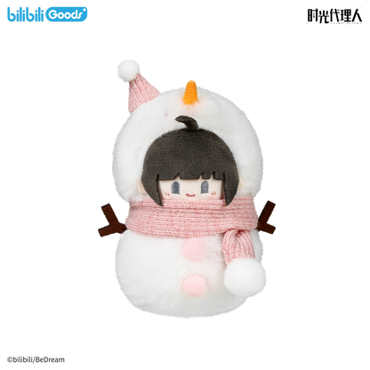Lu Guang Snow Time snowman plush charm