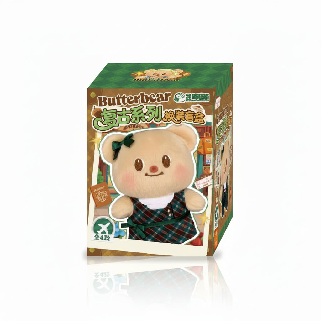 [Official] Doll Isle Union Butterbear Vintage Blind Box Plush Keychains product image 06