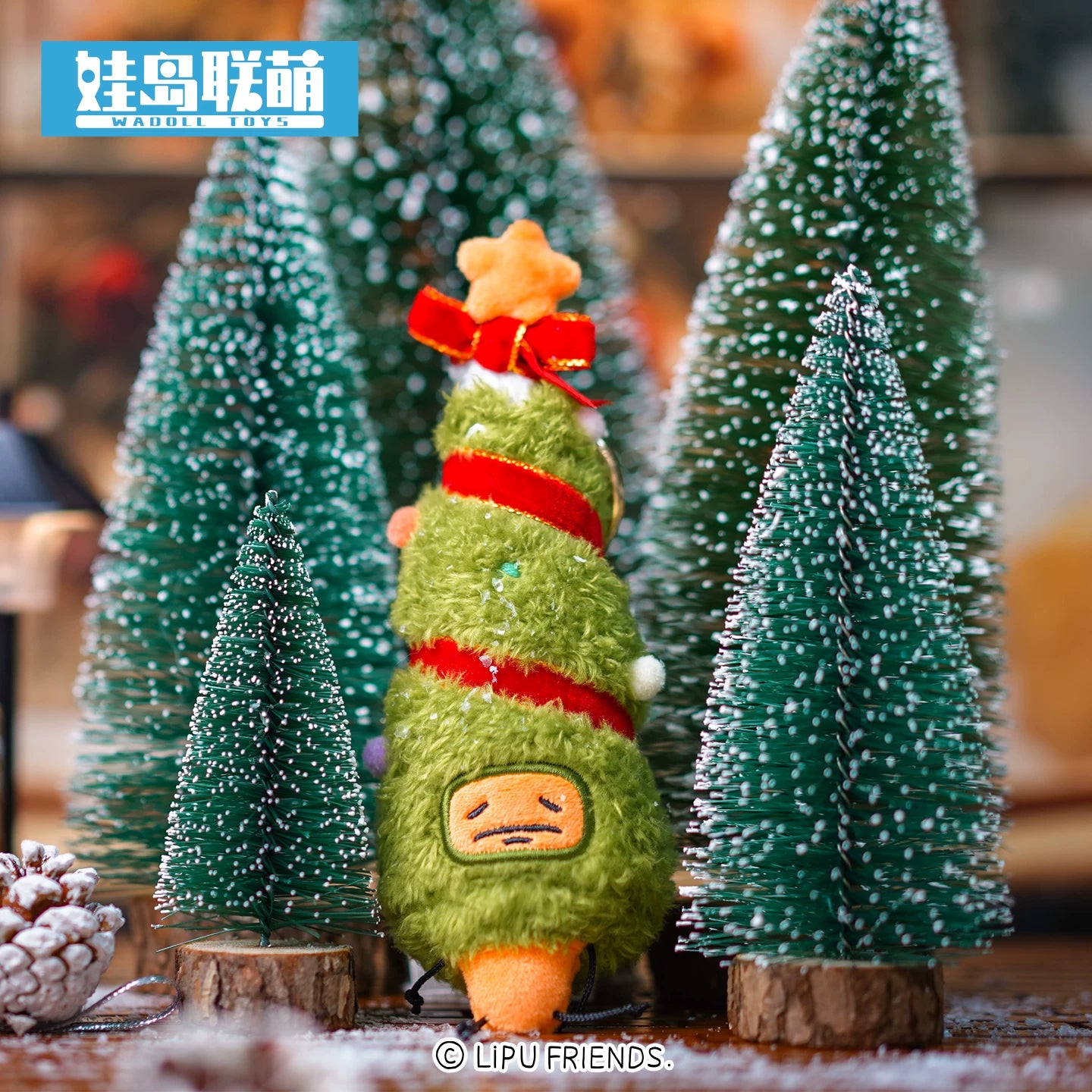 [Official] Doll Isle Union Siam Lipu Christmas Tree Plush Keychains product image 03