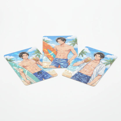 Official I Became a First-Class Guide Summer commemorative three-card set