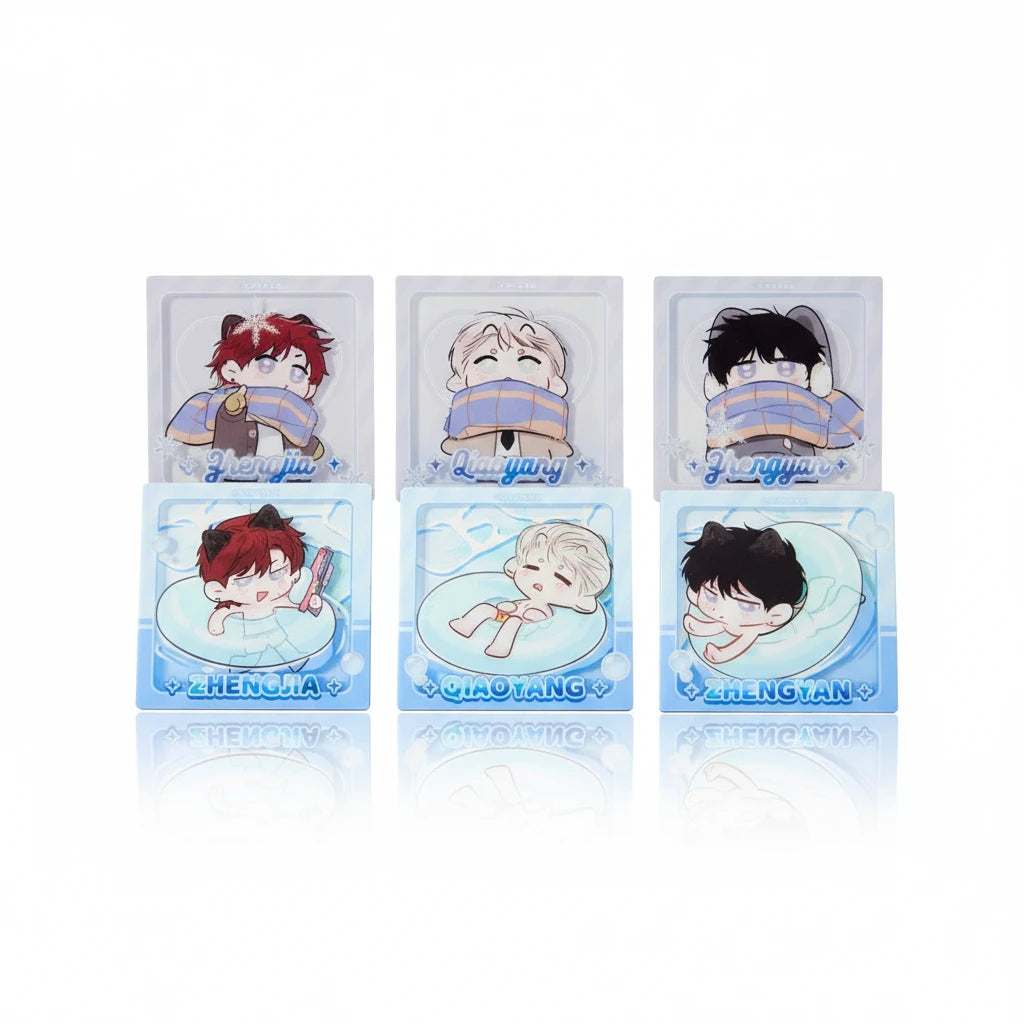Official I Became a First-Class Guide Summer puzzle fridge magnet blind box lineup