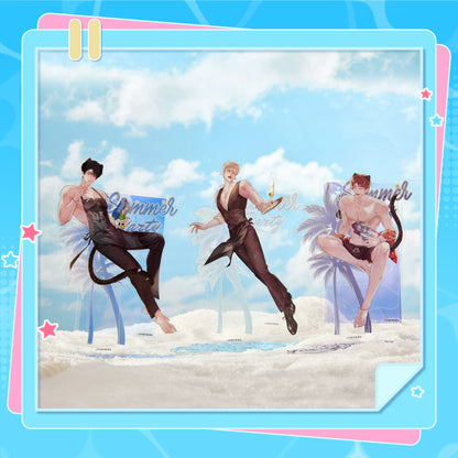 Official I Became a First-Class Guide Summer acrylic stand character lineup