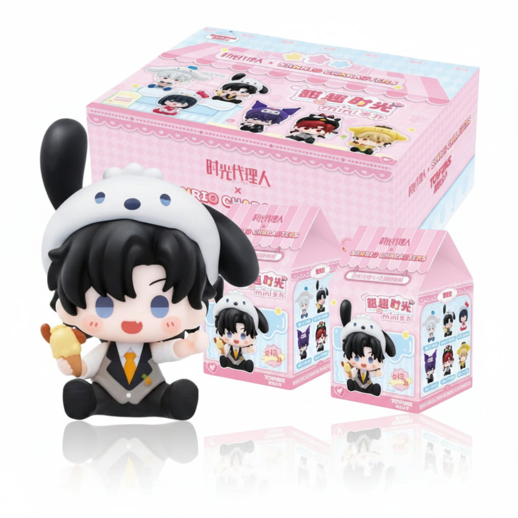 Official Link Click x Sanrio Sweet Time mini figure blind box lineup
