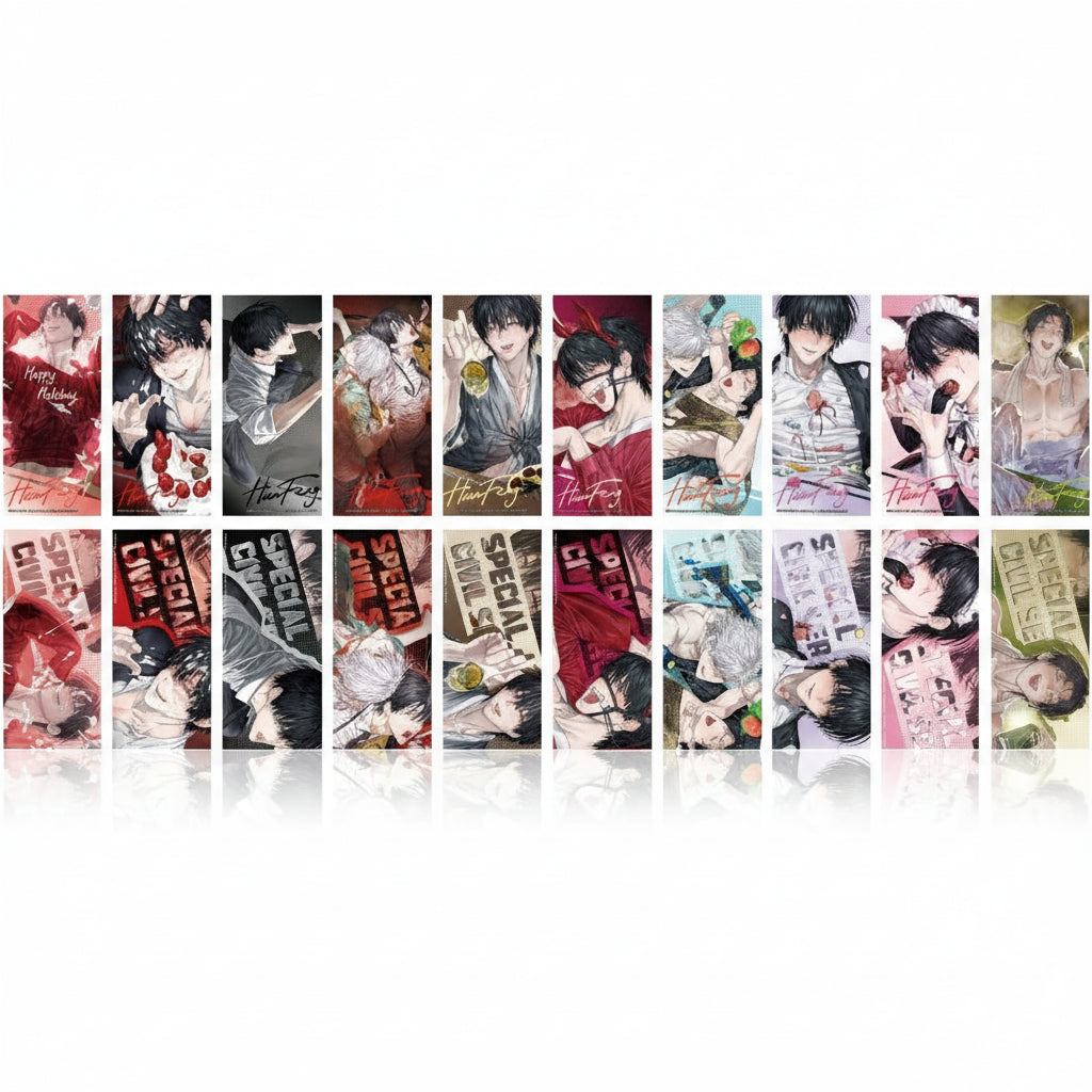 Official Special Civil Servant Original Art holographic ticket blind box lineup