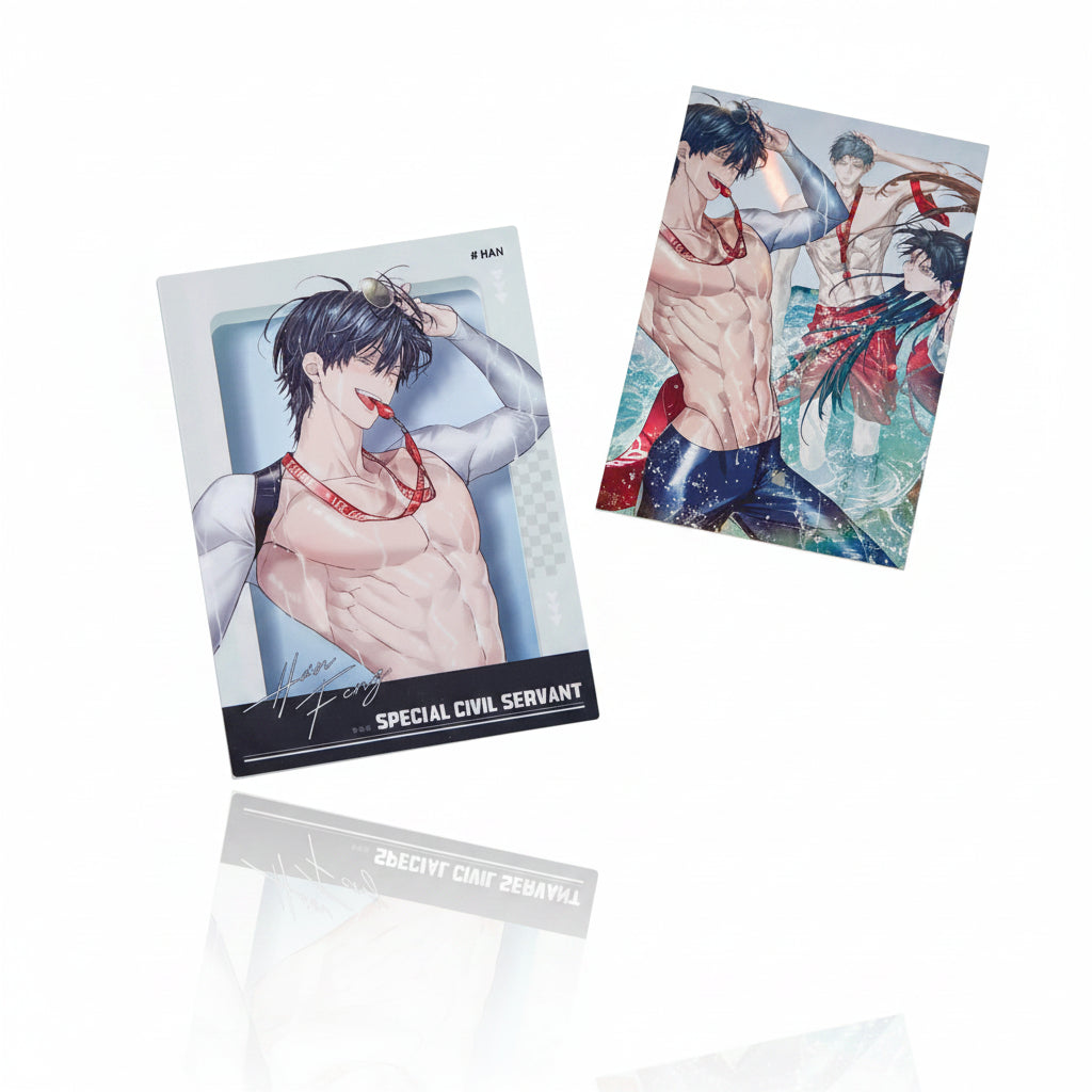 Official Special Civil Servant Summer ID card and holder set