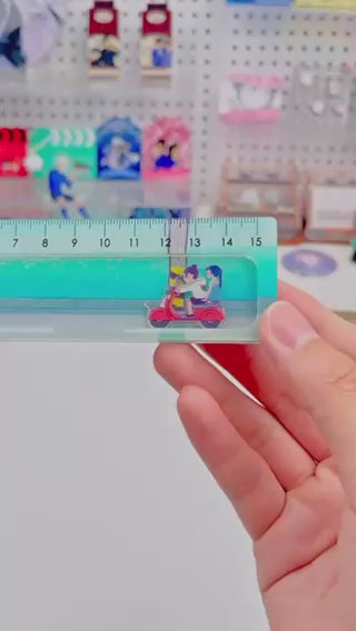 Scissor Seven | Themed  Custom Ruler for Miss Mei