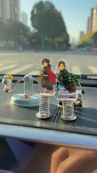 Demon Slayer | Acrylic Spring Wobbler - Tanjiro & Giyu Tomioka