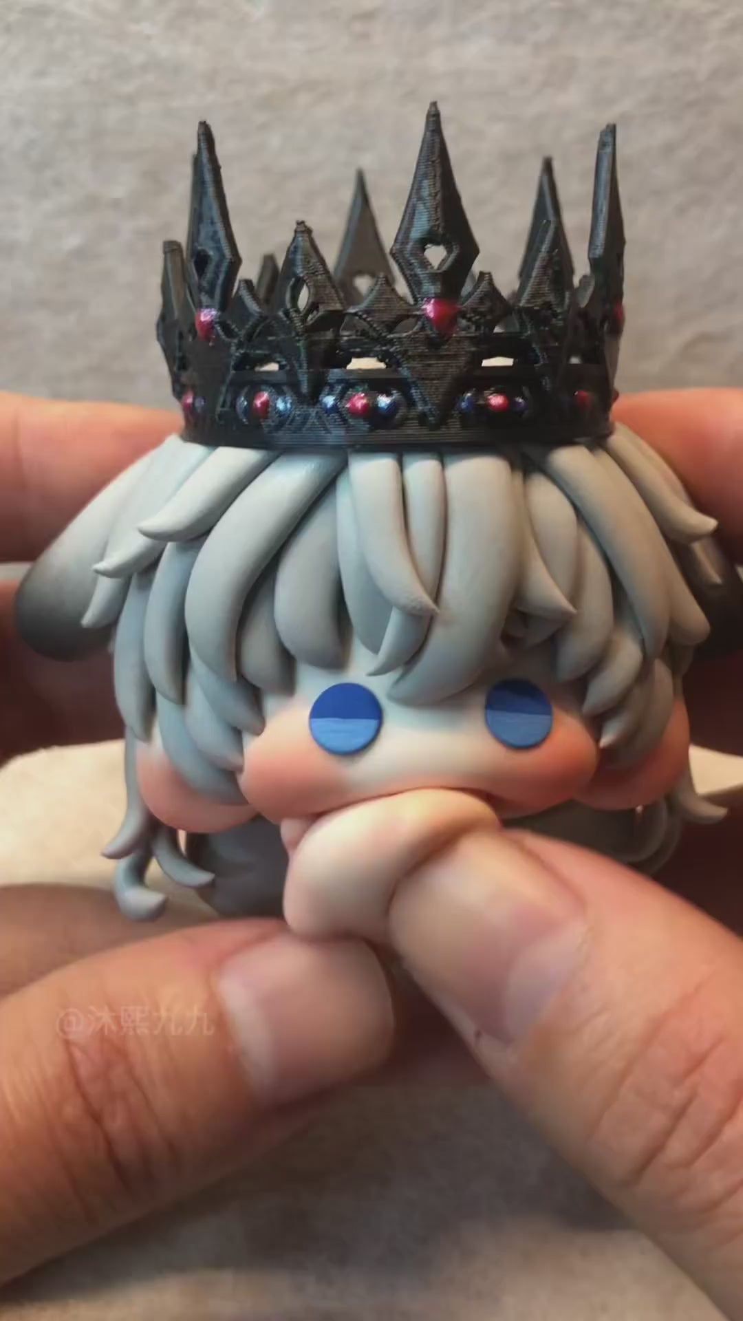 Love and Deepspace | Shen Xinghui Eclipse King Handmade Collectible Clay Squishy