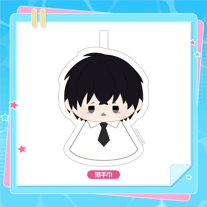 Special Civil Servant full-body chibi hand towel design