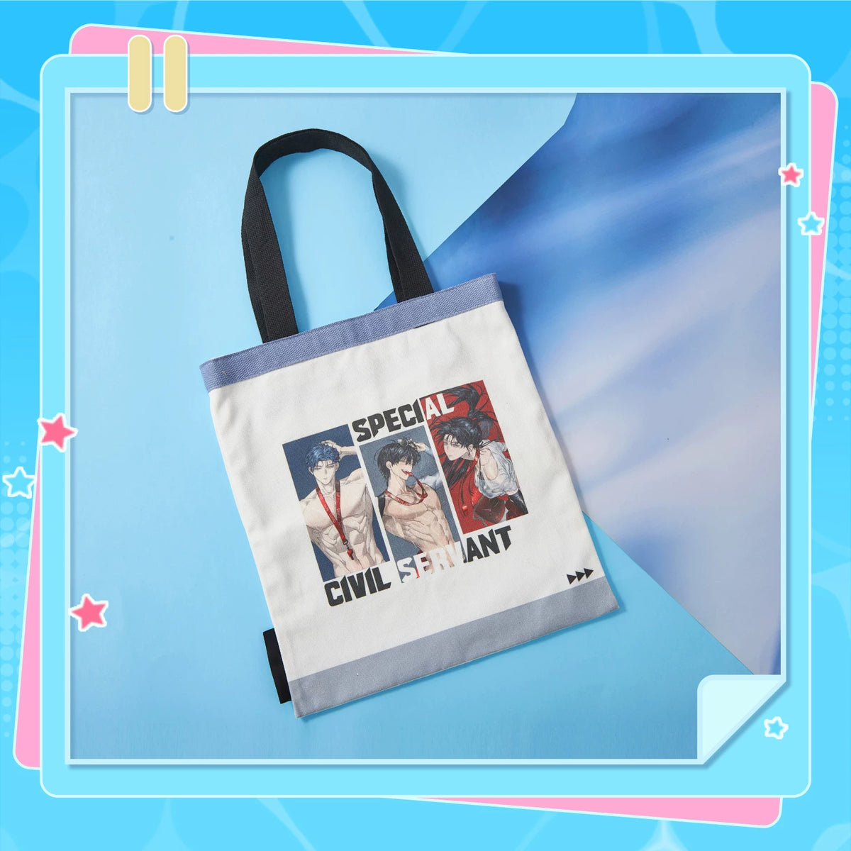 Special Civil Servant Summer crossbody tote bag lifestyle display