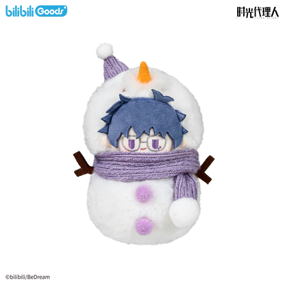 VEIN Snow Time snowman plush charm