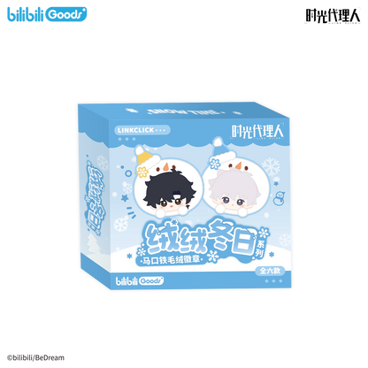 Xia Fei Snow Time snowman plush charm